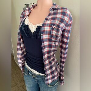 Y2k Hollister Bella swan exact flannel button up
